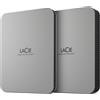 Lacie HHD Esterno 1000 GB 1Tb - STLP100040 Mobile Drive