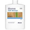 Bona Sapone ad olio da 1 litro di detergente per pavimenti in legno oliato, codice WM704013100 (precedentemente noto come sapone BONA -1L)