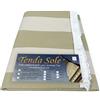 Tex family TENDA SOLE DA esterno GIARDINO balcone RIGA PARI BEIGE in Acrilico CONFEZIONATA in 6 Misure Cm. 200 x 250