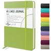 STATIONERY ISLAND Taccuino a Righe A5, Diario a Righe con Copertina Rigida con Carta Spessa Premium da 120 gsm, Taccuino a Righe con Copertina Rigida da 180 Pagine per Studiare, Pianificare, Diario