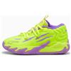 PUMA Scarpe da basket MB.03 Spark da bambini, Giallo/Viola/Altro