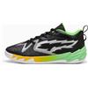 PUMA Scarpe da basket PUMA x 2K Scoot Zeros per bambini, Nero/Verde/Altro