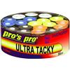 Generisch Pro's Pro 30 pezzi Ultra Tacky Overgrip 0,70 mm - per tennis, badminton, padel, squash (mix)