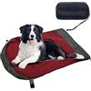 OROOTL Cuccia per Cani Sacco a Pelo per Cani Impermeabile Brandina per Cani taglia media Cuscinone Cane Zaino leggero letto da viaggio per cani per il campeggio, l'escursionismo all'aperto e l'indoor