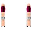 Maybelline New York Correttore Liquido Il Cancella Età, con Bacche di Goji e Haloxyl, Copre Occhiaie e Piccole Rughe, 00 Ivory, 6,8 ml (Confezione da 2)