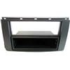 Audioproject A247 - Mascherina-2-DIN Universale per autoradio Compatibile con:Smart ForTwo 451 2007-2010 - Smart ForFour 454 2004-2006 Cabrio - Grigio