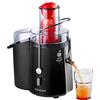 Concept Elettrodomestici LO 7027 Centrifuga Fresh con Imboccatura, 1000 W, 1 Liter, Stainless Steel, 2 velocità, Nero