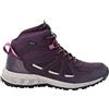 Jack Wolfskin Woodland 2 Texapore Mid W, Scarpe da Passeggio Donna, Viola Phantom, 35.5 EU