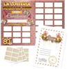 KAÏDENSÏ Maxi Gratta e Vinci Personalizzato Gioco Compleanno - Idea Regalo Lotteria del 80enne Versione A3 - Calendario Auguri Grattabile 80 Anni Per Invitati - Regali Divertenti 80 Anni Uomo Donna Originale