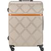 Princess Traveller Fischietto, Capuccino, M, Carrello rigido con ruote girevoli