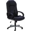 Demeyere 13Casa - Lawyer A7 - Poltrona ufficio. Dim: 63x76x113 h cm. Col: Nero. Mat: Poliuretano, Nylon.