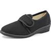 JOMIX Pantofole Donna Estive Ciabatte da Anziani con Strappo Scarpe Riabilitazione Lavabile in Lavatrice da Casa ITD1892 Nero 39