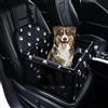 Wodondog Seggiolino Auto per Cane di Piccola e Media Taglia Coprisedile per Cane con Cintura di Sicurezza Trasportino Auto Borsa per Cani Coprisedile per Cani Gatto Pet Animale Borsa Anteriore (Nera)