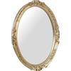 Biscottini Specchio da parete bagno e soggiorno L63XPR6X5H82,5 - Specchiera specchio camera da letto - Specchio ingresso e specchio da bagno