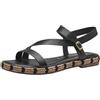 Tamaris Donna 1-28131-42, Sandali Bassi, Nero, 40 EU