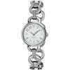 Breil, Collezione Agata, Orologio Gioiello Donna, Cassa in Acciaio, Bracciale con Eleganti Cristalli Bianchi, Quadrante Bianco, Movimento al Quarzo, Resistente all'Acqua, Diametro 25 mm, Silver