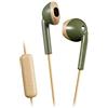 JVC AURICULARES+MICRO HA-F19M-GC (IN-EAR, YES, GREEN COLOR