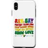 LGBT Pride Month Gifts Custodia per iPhone XS Max Dì Gay Protect Trans Kids Pride Mese LGBTQ LGBT