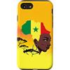Senegalese Home Senegal Gifts for proud Custodia per iPhone SE (2020) / 7 / 8 Senegalese Queen Black History Month Senegal Flag Africa