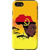 Angolan Home Angola Gifts for proud Ango Custodia per iPhone SE (2020) / 7 / 8 Angolan Queen Black History Month Angola Flag Africa