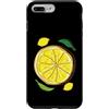 Lemon & Unique Gifts Custodia per iPhone 7 Plus/8 Plus Simpatico giallo limone da uomo, donna e bambino abbinato costume regalo