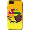 Togolese Home Togo Gifts proud Togolese Custodia per iPhone SE (2020) / 7 / 8 Togolese Queen Black History Month Togo Flag Africa