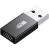 APM France, 570377, Adattatore USB-A/USB-C, M/F