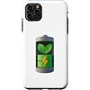 3d battery Natural energy Custodia per iPhone 11 Pro Max Batteria 3d design completo logo 3d batteria piena