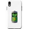 3d battery Natural energy Custodia per iPhone XR Batteria 3d design completo logo 3d batteria piena