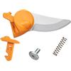 Fiskars Lama di Ricambio per Forbici da Potatura Bypass L X-series P961 (1057175), Inclusa Molla e Vite, Lama in Acciaio Inox, 1064258