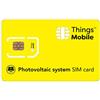 Things Mobile SIM Card per FOTOVOLTAICO Things Mobile con copertura globale e rete multi-operatore GSM/2G/3G/4G LTE, senza costi fissi, senza scadenza e tariffe competitive, con 10 € di credito incluso
