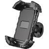 Nayubo Bike Phone Holder, Moto Phone Mount per bicicletta Scooter regolabile rapidamente bloccare e rilasciare manubrio morsetto Clip di telefono per iPhone/Samsung e 4.7-7 Telefono (nero)