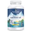 Nordic Naturals, Arctic Cod Liver Oil, 750 mg di Omega-3 da Olio di Fegato di Merluzzo, con EPA e DHA, Gusto Limone, 180 Capsule molli, Testato in Laboratorio, Senza Soia, Senza Glutine, Non OGM