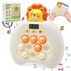 LEADSTAR Pop It Elettronico, Quick Push Bubble Game per Bambini Adulti, Console di Gioco Elettronico, Giocattolo Decompressione Fidget Toys Giocattoli Regalo Mini Fast Push Game per Ragazzi Ragazze