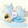 Highkit Set di 6 Pirottini in Porcellana da 200 ml, 9 cm