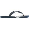 Emporio Armani Bold Eagle Logo Flip Flops, Flip-Flop Unisex - Adulto, Multicolore (Royal+White), 39 EU