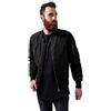 Urban Classics 2-Tone Bomber Jacket, Nero (Blk/Blk), L Uomo