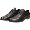 Fitters Footwear That Fits Scarpa Business da Uomo Fitters Max in Colore D.Brown PU Shiny, Scarpe Oversize da Uomo - Scarpe Grandi da Uomo, Max 50 EU D.Brown PU Shiny