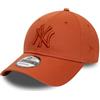 New Era 9Forty - Berretto con reggicalze New York Yankees, colore: Terracota, marrone, Taglia unica, 60503378