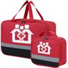 BYZESTY Borsa per Medicinali - 2 Pezzi, Impermeabile, Grande Capacità, Primo Soccorso, Emergenza, Vuota per Scuola, Viaggi, Campeggio, Escursionismo