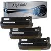 alphaink 3 Toner compatibili con Lexmark 51B2000 51B00A0 MS317 per stampanti Lexmark MS 617DN 610DTN 610DN 310DN 312DN 315DN 317DN - MX 310DN 317DN 510DE 410DE 417DE