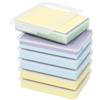 Lifewit Scatole Plastica con Coperchio, 5L Scatola Porta Oggetti, Faldoni Portadocumenti A4, Rrchivio Documenti Ufficio Scrivania, Raccoglitore Documenti, 32 x 23 cm, Trasparente, 2 Pezzo