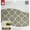 Rayher - Stencil a nido d'ape alla moda, 1 pezzo, grigio, 30,5 x 30,5 cm