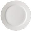 Hutschenreuther 02013-800001-10019 - Piatti da Colazione Maria Theresia con Bordo, 19 cm, Bianco