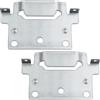rudis-spareparts Montaggio del letto compatibili con IKEA 116791 SKORVA trave mediana MALM HEMNES BRIMNES Piastra di montaggioe (2 pezzi)