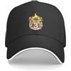 GeRRiT Berretto da Baseball Hip Hop Cappello da Sole Chicago Fire Squad 3 Logo Maglietta Classica Berretto da Baseball Cappellino Snapback Cappellino da Spiaggia alla Moda Cappellino da Donna