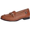 Love Moschino Mocassini Donna, Marrone, 36 EU