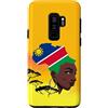Namibian Home Namibia Gifts for proud Na Custodia per Galaxy S9+ Namibian Queen Black History Month Namibia Flag Africa