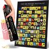 Curious Charts Commission Poster ufficiale dei film IMDb 100 (versione da grattare)