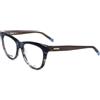 Missoni Montatura Missoni MIS 0115 3XJ BLUE GREY HORN 52/17/145 Donna